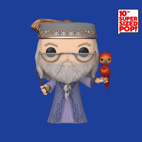 Albus Dumbledore with Fawkes Super Sized 10inch Funko Pop! Harry Potter