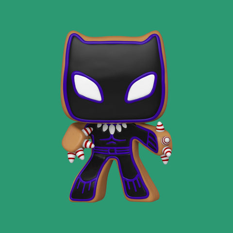 Gingerbread Black Panther Funko Pop (937) Marvel Holiday