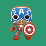 Gingerbread Captain America Funko Pop! (933) Marvel Holiday