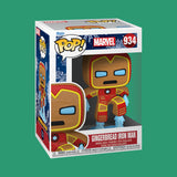 Gingerbread Iron Man Funko Pop! (934) Marvel Holiday