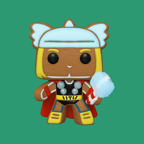 Gingerbread Thor Funko Pop! (938) Marvel Holiday