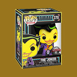 DC Joker (Blacklight) T-Shirt + Exclusive Funko Pop! (Funko Pop! & Tee)