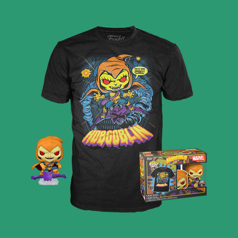 The Animated Spider-Man Hobgoblin T-Shirt + Exclusive Funko Pop! (Funko Pop! & Tee)