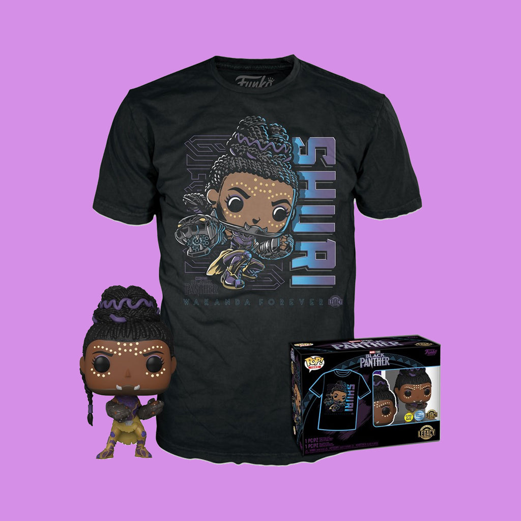 Marvel: Black Panther Shuri T-Shirt + Exclusive Funko Pop! (Funko Pop! & Tee)