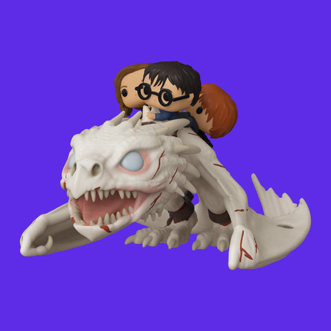 Ukrainian Ironbelly With Harry, Ron, Hermione Funko Pop! Rides (93) Harry Potter