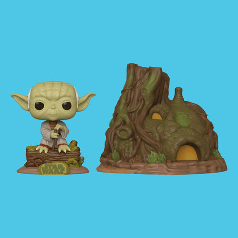 Dagobah Yoda With Hut Funko Pop! Town (11) Star Wars