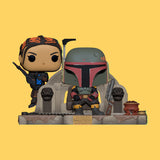 Boba Fett & Fennec on Throne Funko Pop! Moment (486) Star Wars