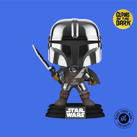 Mandalorian with Darksaber (Glow in the Dark) Funko Pop! (491) Star Wars