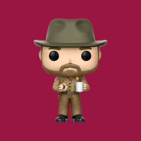 Hopper with Donut Funko Pop! (512) Stranger Things