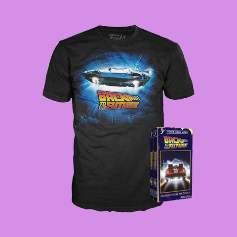Back to the Future VHS Boxed T-Shirt Funko