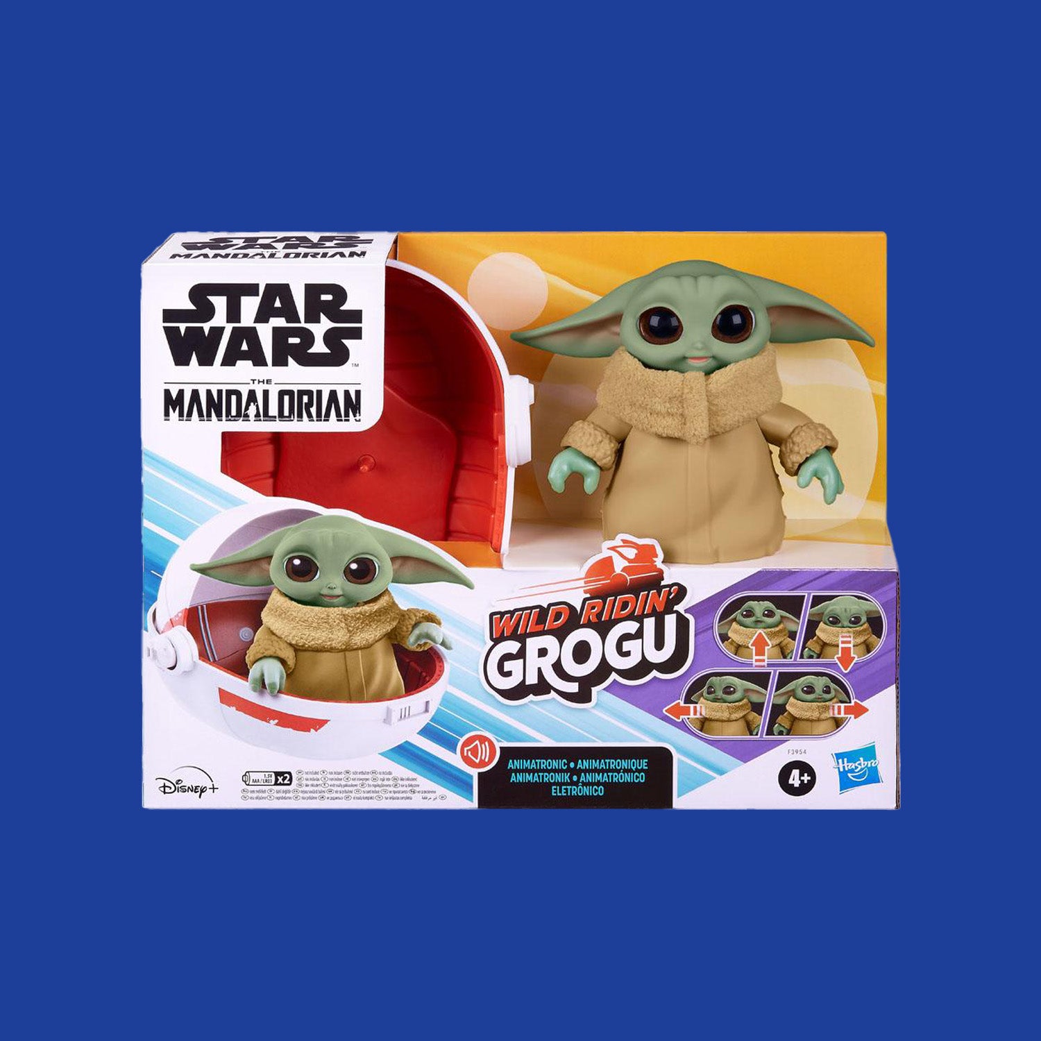 Star Wars Figura Eletrônica Grogu Baby Yoda F3954 Hasbro