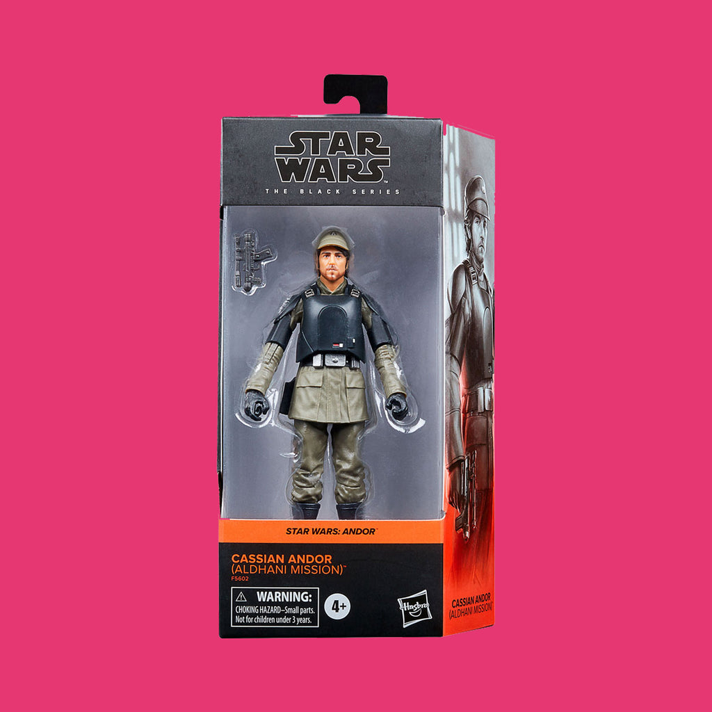 CASSIAN ANDOR (ALDHANI MISSION) ACTIONFIGUR HASBRO STAR WARS BLACK SERIES ANDOR