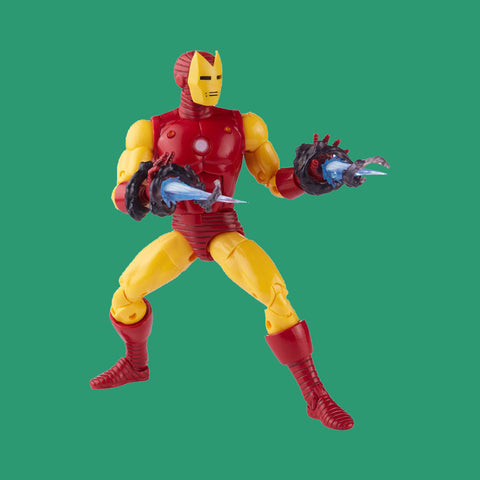 Series 1 Iron Man Actionfigur Hasbro Marvel Legends Retro Iron Man