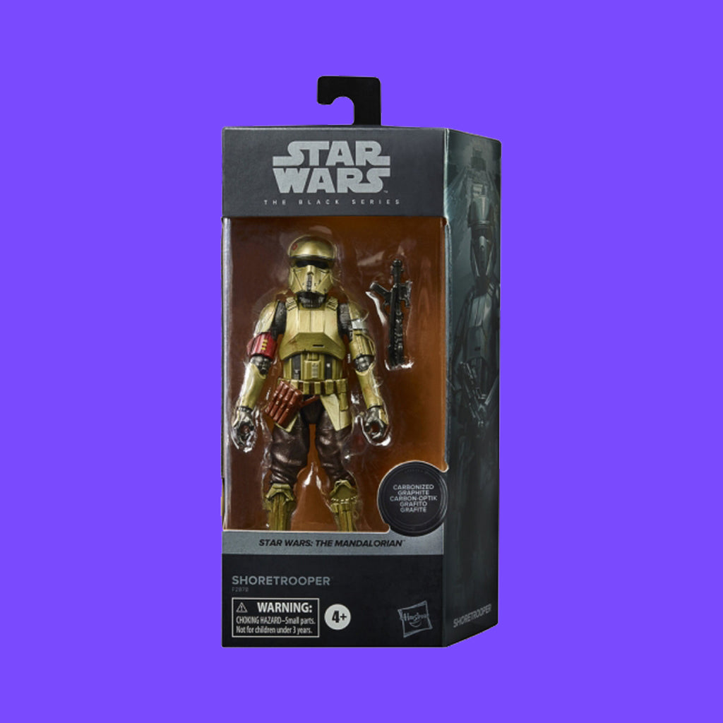HASBRO x STAR WARS BLACK SERIES - SHORETROOPER CARBONIZED (THE MANDALORIAN)