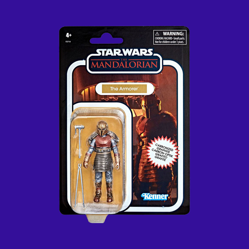 HASBRO x STAR WARS VINTAGE COLLECTION - THE ARMORER (CARBONIZED)