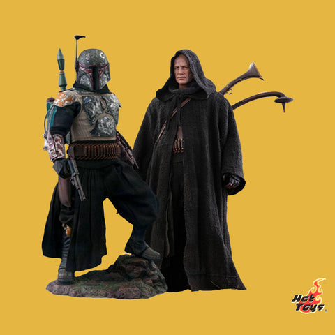 Hot Toys Boba Fett Deluxe Doppelpack 1/6 Actionfiguren Star Wars: The Mandalorian