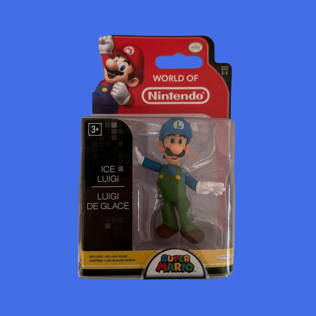 Ice Luigi Actionfigur Nintendo Super Mario