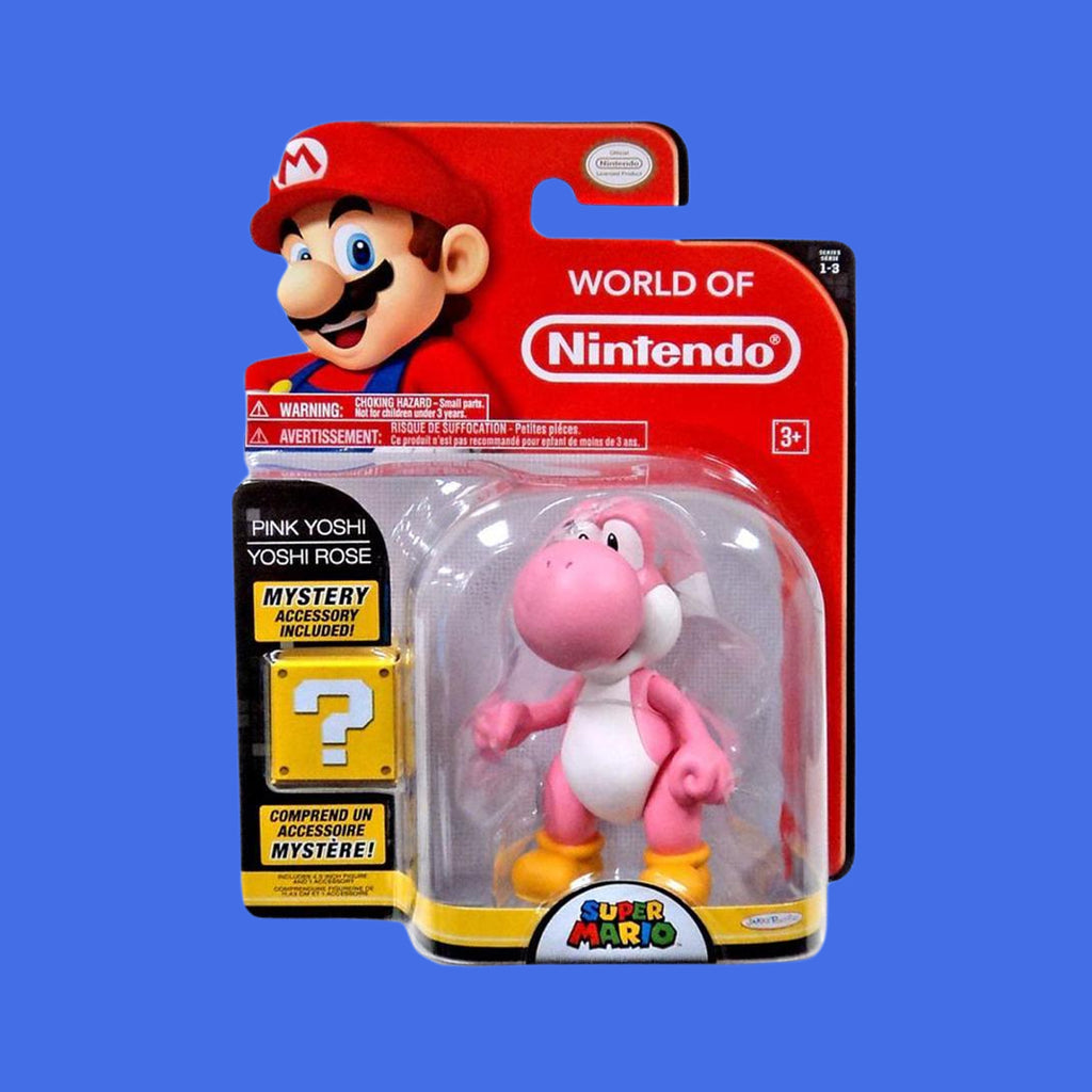 Pink Yoshi Actionfigur Nintendo Super Mario