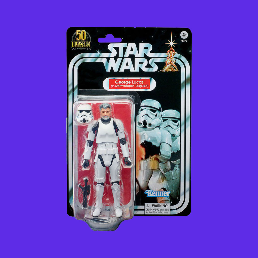 (Pre-Order) George Lucas in Stormtrooper Disguise Hasbro Black Series Collection Star Wars