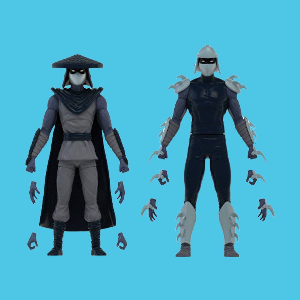 Shadow Shredder & Elite Foot Soldier 2-Pack Bst Axn Actionfiguren Teenage Mutant Ninja Turtles (Sdcc Exclusive)