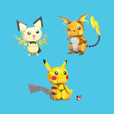 Mattel Mega Construx x Pokémon - Pikachu Evolution Trio
