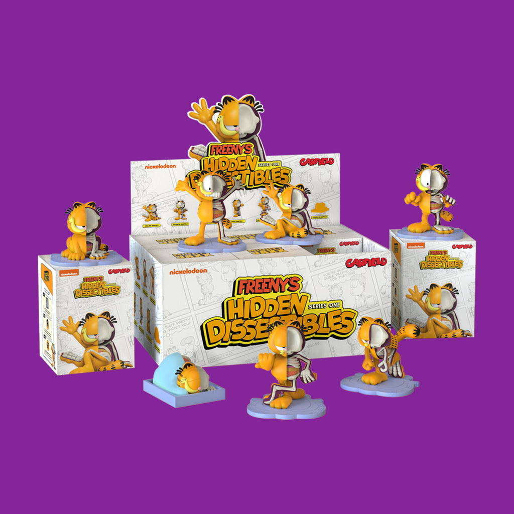 Garfield Minifiguren Mighty Jaxx Freeny'S Hidden Dissenctibles (Blindbox)