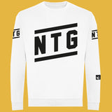 10 Jahre NTG Sweatshirts Pubertät-Racing Team Weiss