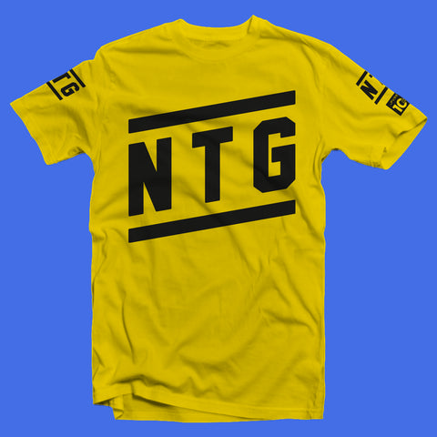 10 Jahre NTG T-Shirt Pubertät-Racing Team Gelb