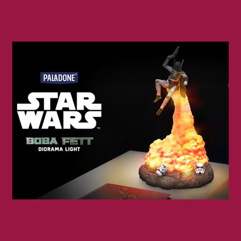 Boba Fett Diorama Lampe Star Wars