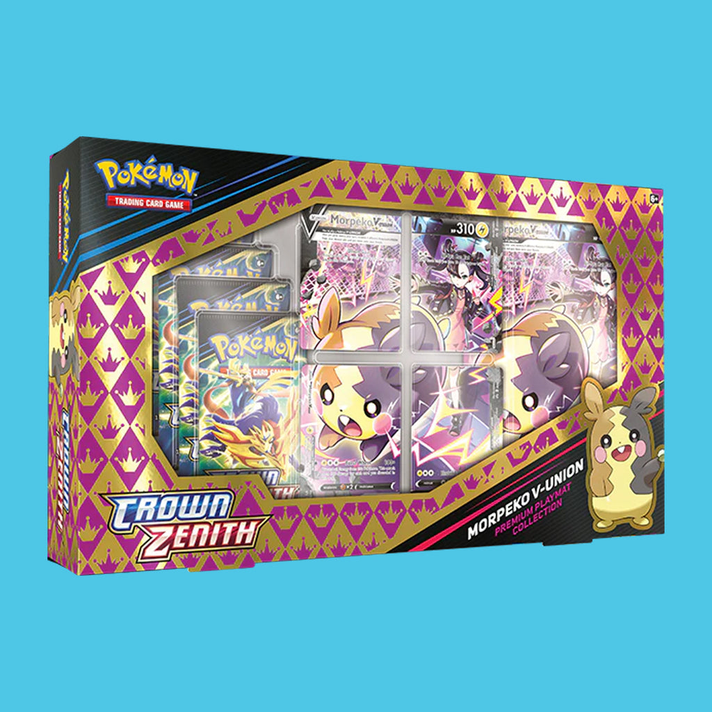 Pokémon Crown Zenith Morpeko V-Union Box Trading Card Game (Englisch)