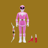 Pink Ranger Reaction Actionfigur Super 7 Mighty Morphin Power Rangers
