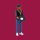 Jam Master Jay Reaction Actionfigur Super 7 Run Dmc