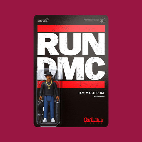 Jam Master Jay Reaction Actionfigur Super 7 Run Dmc